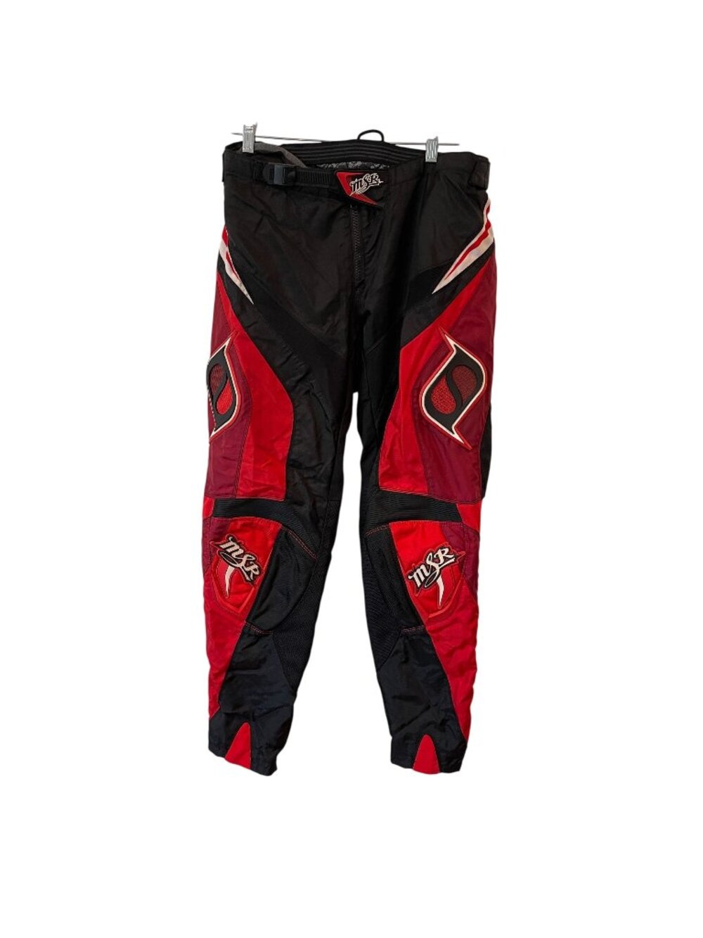 MSR REVOLVER Racing MX Motorcycle Motocross Pants Men 36 Protective Gear Red